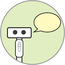Robot Speech Icon